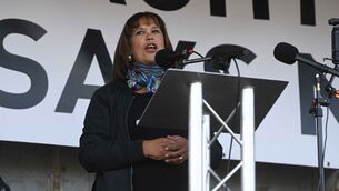 <p>Mary Lou McDonald calls for referendum on proposed changes to Triple Lock neutrality rules. Picture: Mark Marlow/PA Wire</p>
