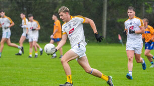 <p> Aidan O'Driscoll scored three points for Hamilton High School, Bandon in their Corn Uí Mhuirí victory over Mount St Michael, Rosscarbery. Pic: Noel Sweeney</p> <p> Aidan O'Driscoll scored three points for Hamilton High School, Bandon in their Corn Uí Mhuirí victory over Mount St Michael, Rosscarbery. Pic: Noel Sweeney</p>
