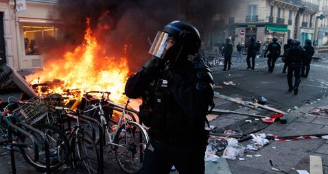 FRANCE-SOCIAL-DEMO-RIOTS-UNREST-CLASHES