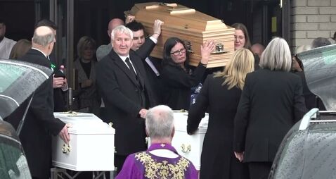 Waterford arson attack funeral