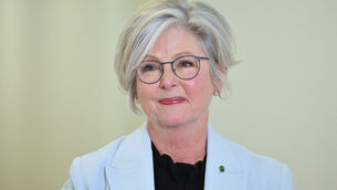 <p>Australian MP Helen Haines has lost both legs but remains in a stable condition, two days after an alleged targeted attack near her electorate office in north-east Victoria. Picture: Mick Tsikas/AAP image via AP</p>