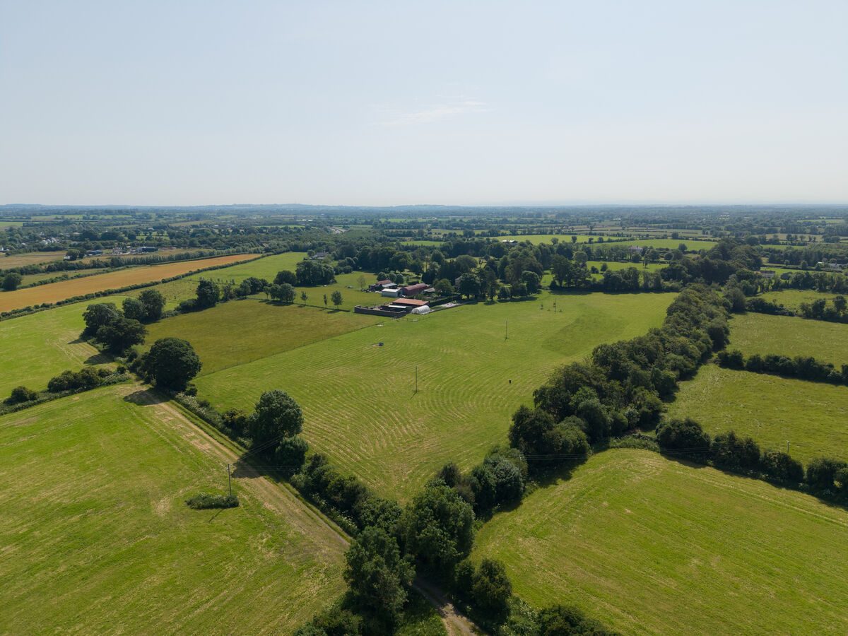 Aerial view of some of the 47 acres of land at Kilmore House, Enfield. default Aerial view of some of the 47 acres of land at Kilmore House, Enfield. default