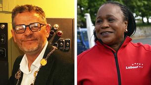 <p>Limerick mayor John Moran and Galway mayor Helen Ogbu, who have been subjected to a series of abuse in recent weeks. </p> <p>Limerick mayor John Moran and Galway mayor Helen Ogbu, who have been subjected to a series of abuse in recent weeks. </p>