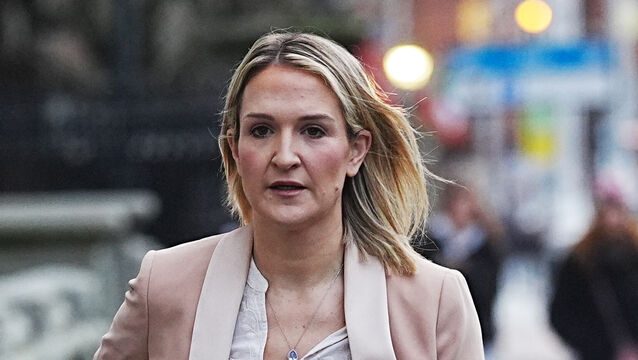 <p>Helen McEntee: 'Russia has increased its attacks not just on critical infrastructure but on civilian infrastructure, and we’ve seen the largest number of civilian casualties since the beginning of the war.' File picture: PA</p>