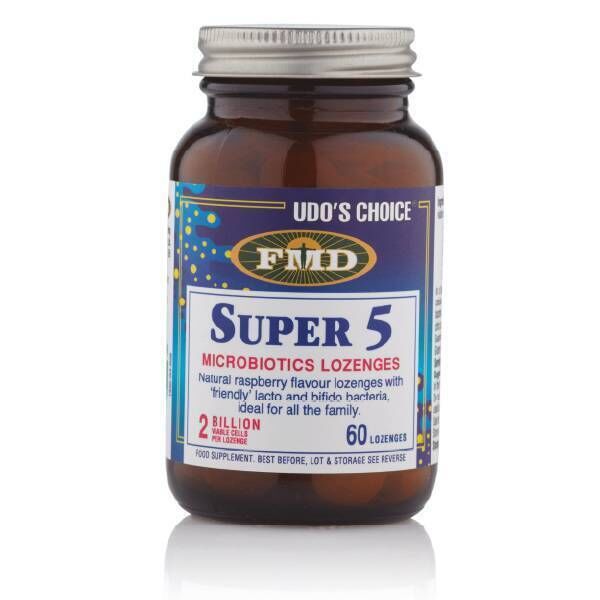 Udo’s Choice Super 5 Microbiotics Lozenges