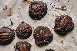 Tim Spector’s chocolate pecan bites