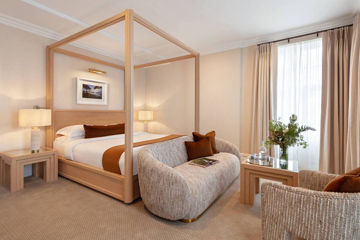 The upper townhouse suite at Killarney Royal Townhouse. The upper townhouse suite at Killarney Royal Townhouse.