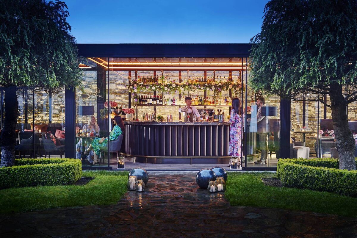 Bloom Restaurant at Hayfield Manor Hotel. Bloom Restaurant at Hayfield Manor Hotel.