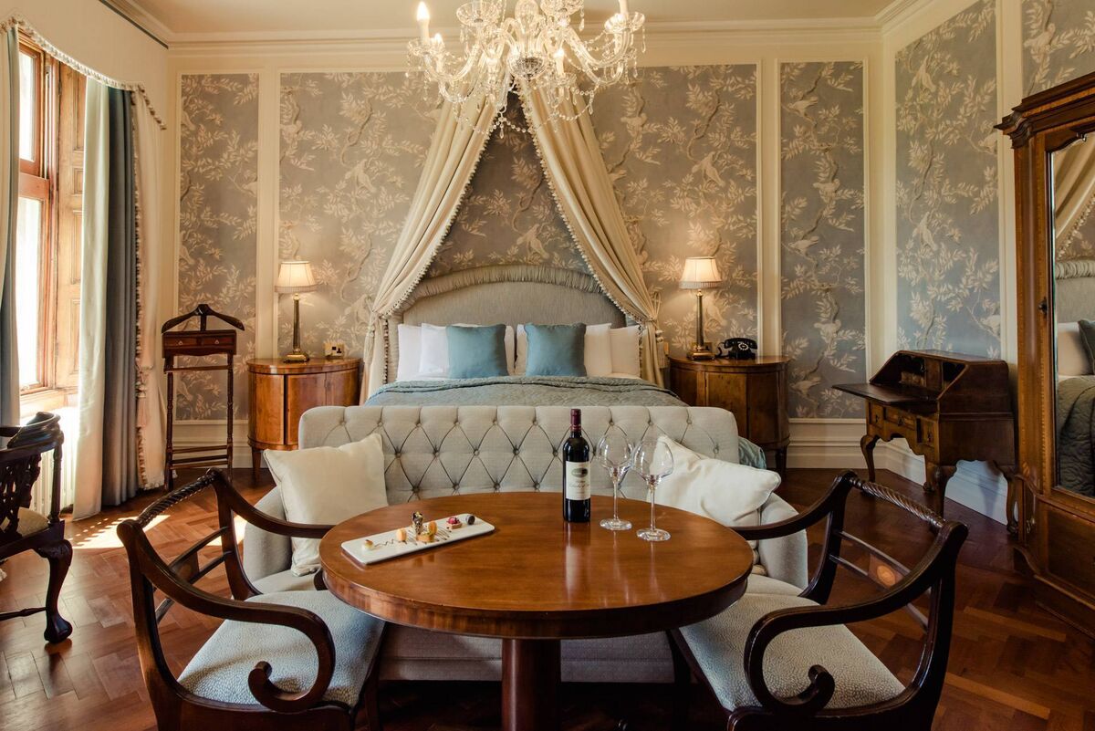 Cahernane House Hotel signature bedroom. Cahernane House Hotel signature bedroom.