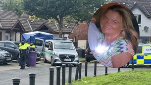 <p>A private ambulance at the scene at a house on Old Connaught Avenue in Bray, Co Dublin, after the discovery of the bodies of a man in his 30s and a woman, Biddy O'Brien (inset) who was in her 40s. Picture: PA</p> <p>A private ambulance at the scene at a house on Old Connaught Avenue in Bray, Co Dublin, after the discovery of the bodies of a man in his 30s and a woman, Biddy O'Brien (inset) who was in her 40s. Picture: PA</p>