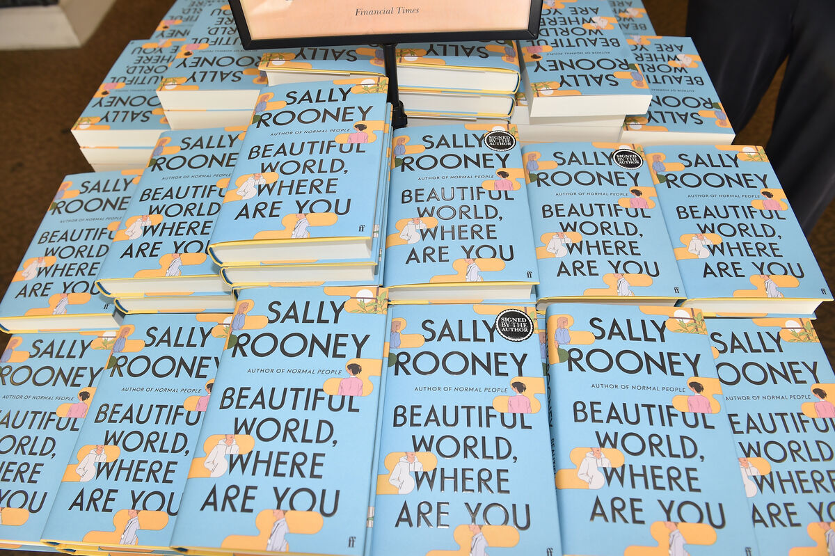 The third novel by Sally Rooney, Beautiful World, Where Are You? Picture: Dan Linehan The third novel by Sally Rooney, Beautiful World, Where Are You? Picture: Dan Linehan