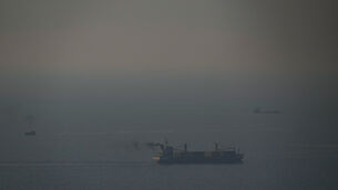 <p>A cargo ship in the Arabian Gulf toward the Strait of Hormuz (AP Photo/Altaf Qadri)</p> <p>A cargo ship in the Arabian Gulf toward the Strait of Hormuz (AP Photo/Altaf Qadri)</p>