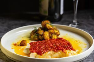 Masala Baked Cod with Dill Potatoes