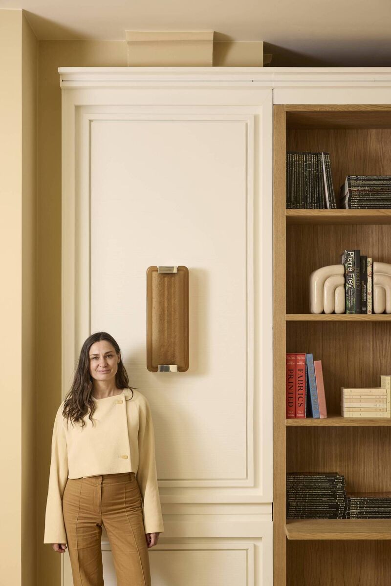 Sandrine Sarah Faivre at Mobilier Pierre Frey. Picture: Francis Amiand