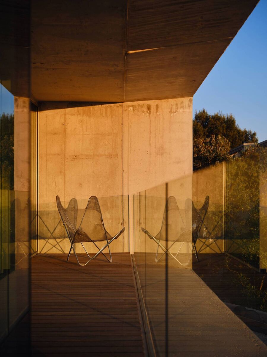 Indoor-outdoor space at Villa Alta. Picture: Clément Vayssieres