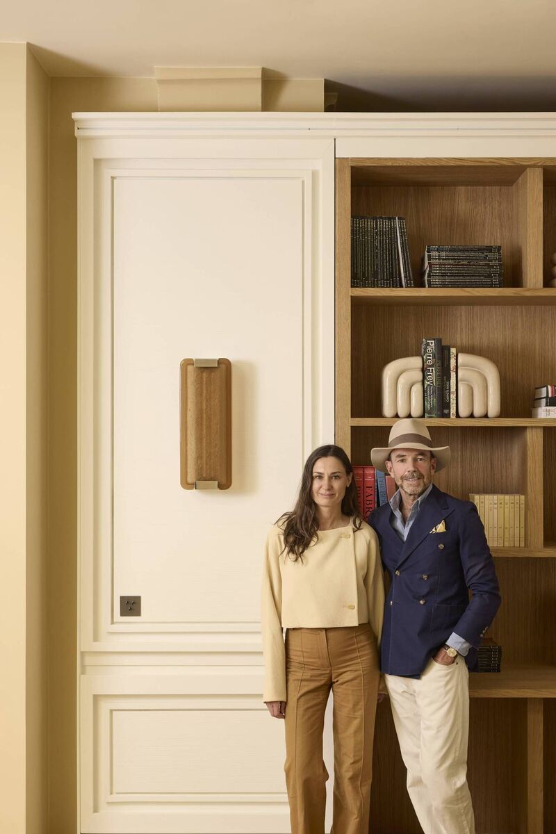 Sandrine Sarah Faivre and Pierre Frey. Picture: Francis Amiand