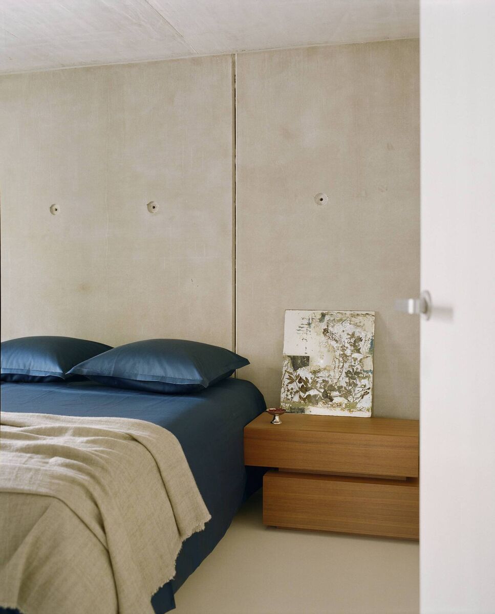  Space to dream: A bedroom at Villa Alta. Picture: Clément Vayssieres