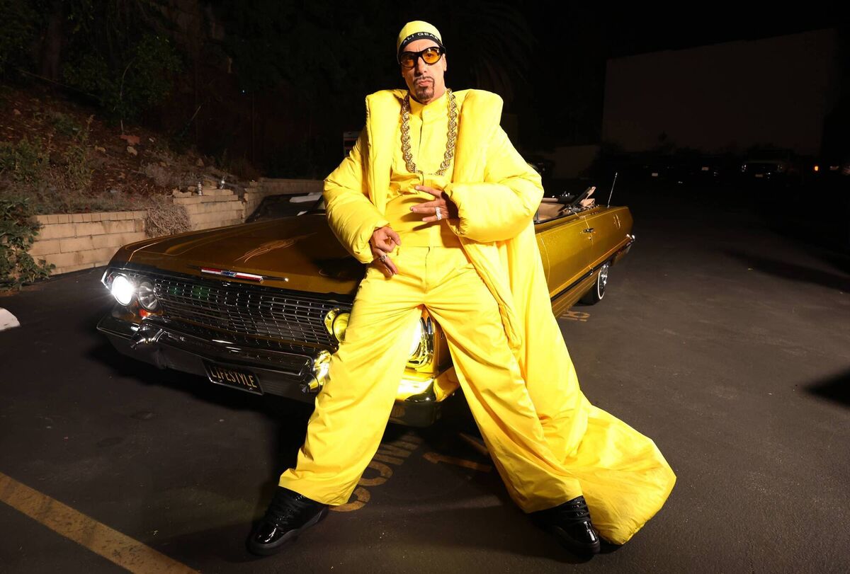 Sacha Baron Cohen as Ali G at the Los Angeles Fan Event of Amazon MGM Studios "Ali G: Who Iz I?" last week in Hollywood. Photo: Eric Charbonneau/Amazon MGM Studios via Getty Images