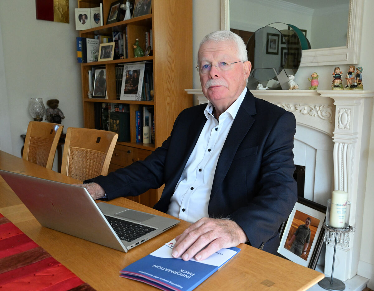 Tony Mahon: 'The grief… I didn’t deal with it. I had Elma to look after. Not only had she lost a daughter, but she was also medically unwell.' Picture: Larry Cummins