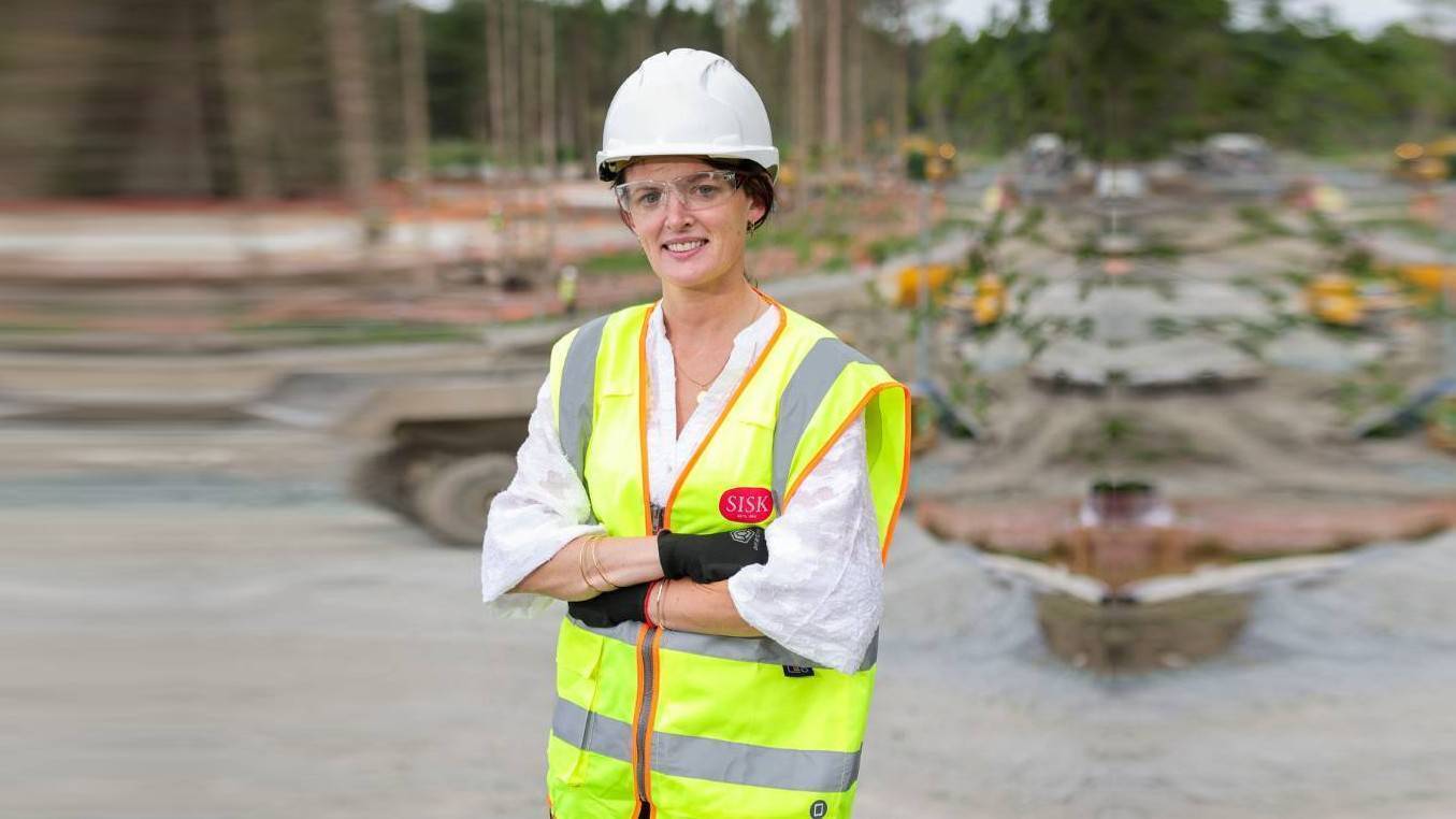 Leanne Broderick, managing director, regional building, Sisk in Ireland. 