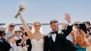 <p>Edel Hickey and Matthew Barber. Pictures: Black Diamond Photography</p>