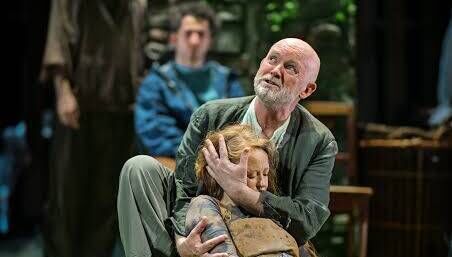 Hannah Von Peinen and Aidan Kelly in Deirdre Kinahan’s captivating play 'Refuge' about Palatine refugees in Ireland. One of their descendants co-founded Switzers department store, while its first female chair, Margaret Hamilton, helped a refugee family from Kosovo to become Irish citizens. Picture: Andreas J Etter Hannah Von Peinen and Aidan Kelly in Deirdre Kinahan’s captivating play 'Refuge' about Palatine refugees in Ireland. One of their descendants co-founded Switzers department store, while its first female chair, Margaret Hamilton, helped a refugee family from Kosovo to become Irish citizens. Picture: Andreas J Etter