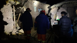 <p>At least 16 people have died (Xinhua via AP)</p> <p>At least 16 people have died (Xinhua via AP)</p>