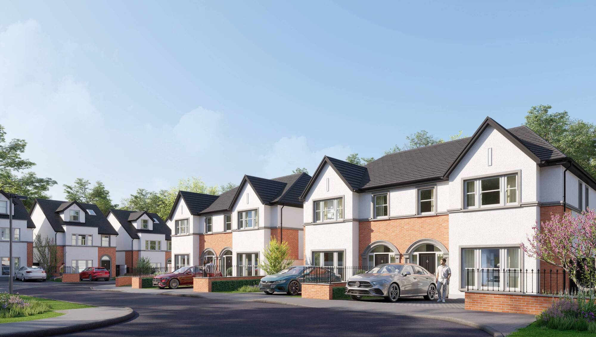 Rare opportunity at four city-adjacent newbies in Glasheen from €720k