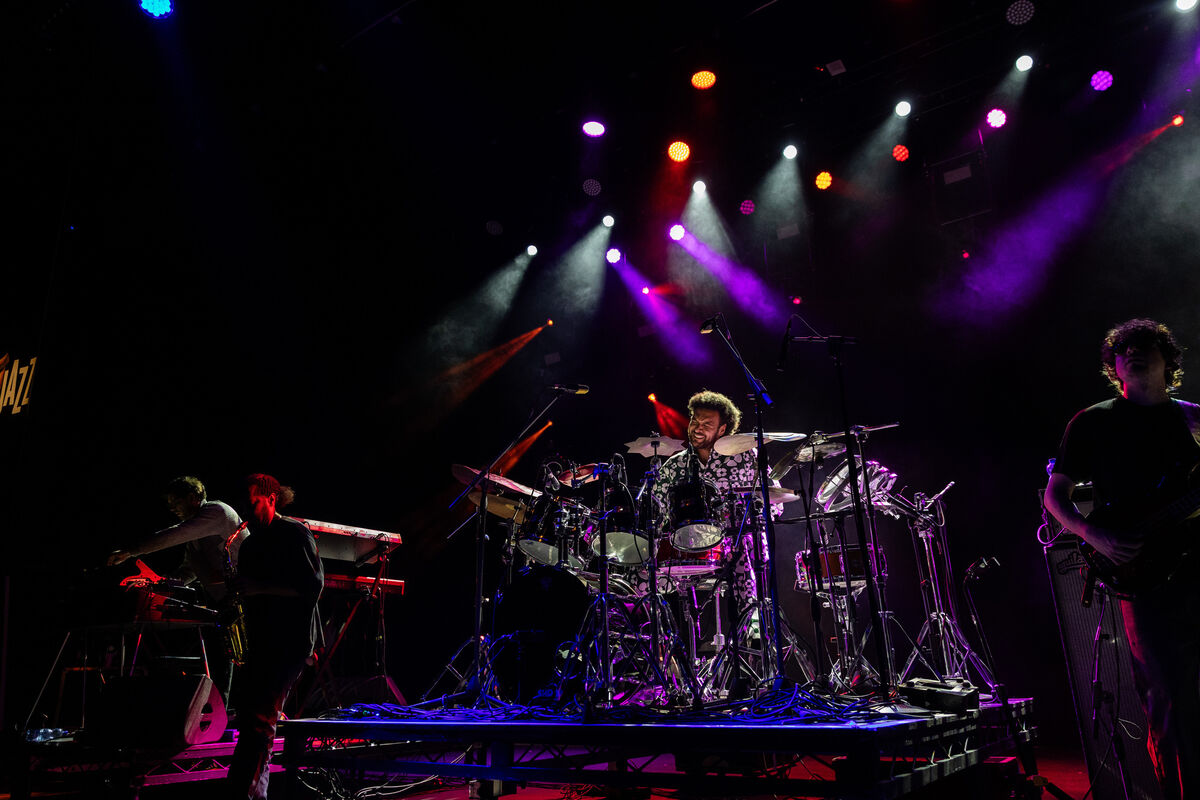 Yussef Dayes performing at the opening night of the Guinness Cork Jazz Festival at the Opera House. Picture: Darragh Kane Yussef Dayes performing at the opening night of the Guinness Cork Jazz Festival at the Opera House. Picture: Darragh Kane