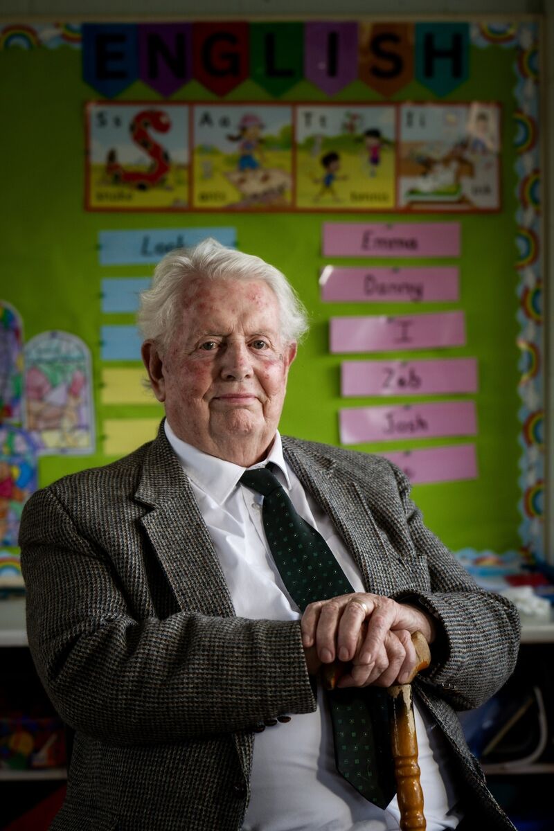 John Burke: Past pupils still call me 'Sir' or 'Mr Burke' Picture: Chani Anderson