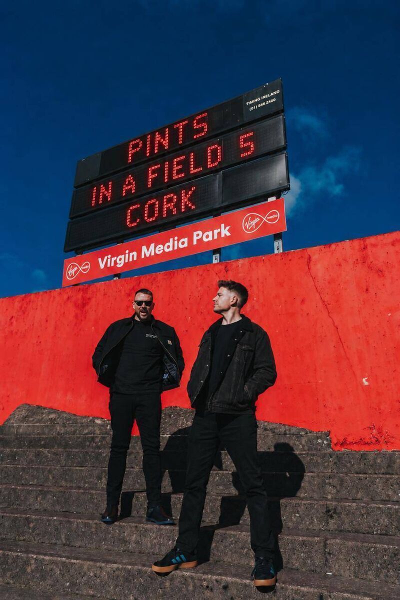The 2 Johnnies are bringing Pints In A Field 5 to Cork next summer The 2 Johnnies are bringing Pints In A Field 5 to Cork next summer