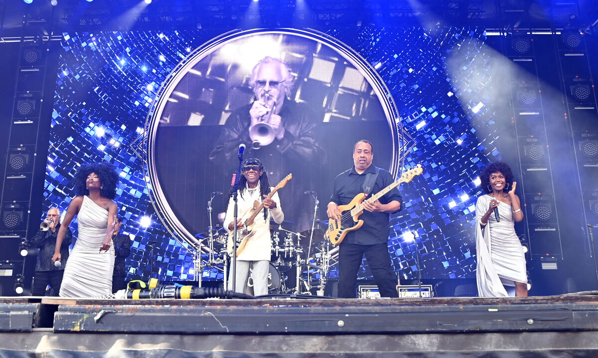 Nile Rodgers and Chic supporting Duran Duran at Virgin Media Park.Musgrave Park last year. Picture: Eddie O'Hare Nile Rodgers and Chic supporting Duran Duran at Virgin Media Park.Musgrave Park last year. Picture: Eddie O'Hare