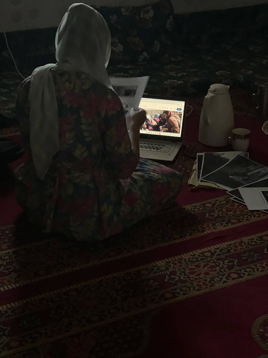 Roshana Dadgar continues to advocate for women and girls in Afghanistan from the confines of her room in exile Roshana Dadgar continues to advocate for women and girls in Afghanistan from the confines of her room in exile