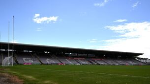 <p>Maigh Cuilinn and Salthilll-Knocknacarra face off at Pearse Stadium on Sunday. Pic: Mark Kavanagh/Sportsfile</p> <p>Maigh Cuilinn and Salthilll-Knocknacarra face off at Pearse Stadium on Sunday. Pic: Mark Kavanagh/Sportsfile</p>