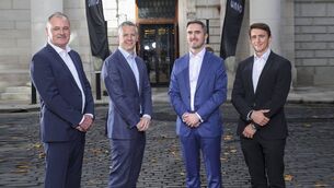 <p>Unio new appointees Andrew Mathers, Daniel O’Sullivan and Ross Kavanagh with Derek Buckley, managing director. </p> <p>Unio new appointees Andrew Mathers, Daniel O’Sullivan and Ross Kavanagh with Derek Buckley, managing director. </p>