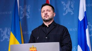 Ukrainian President Volodymyr Zelensky (Lise Aserud/NTB Scanpix via AP) Ukrainian President Volodymyr Zelensky (Lise Aserud/NTB Scanpix via AP)