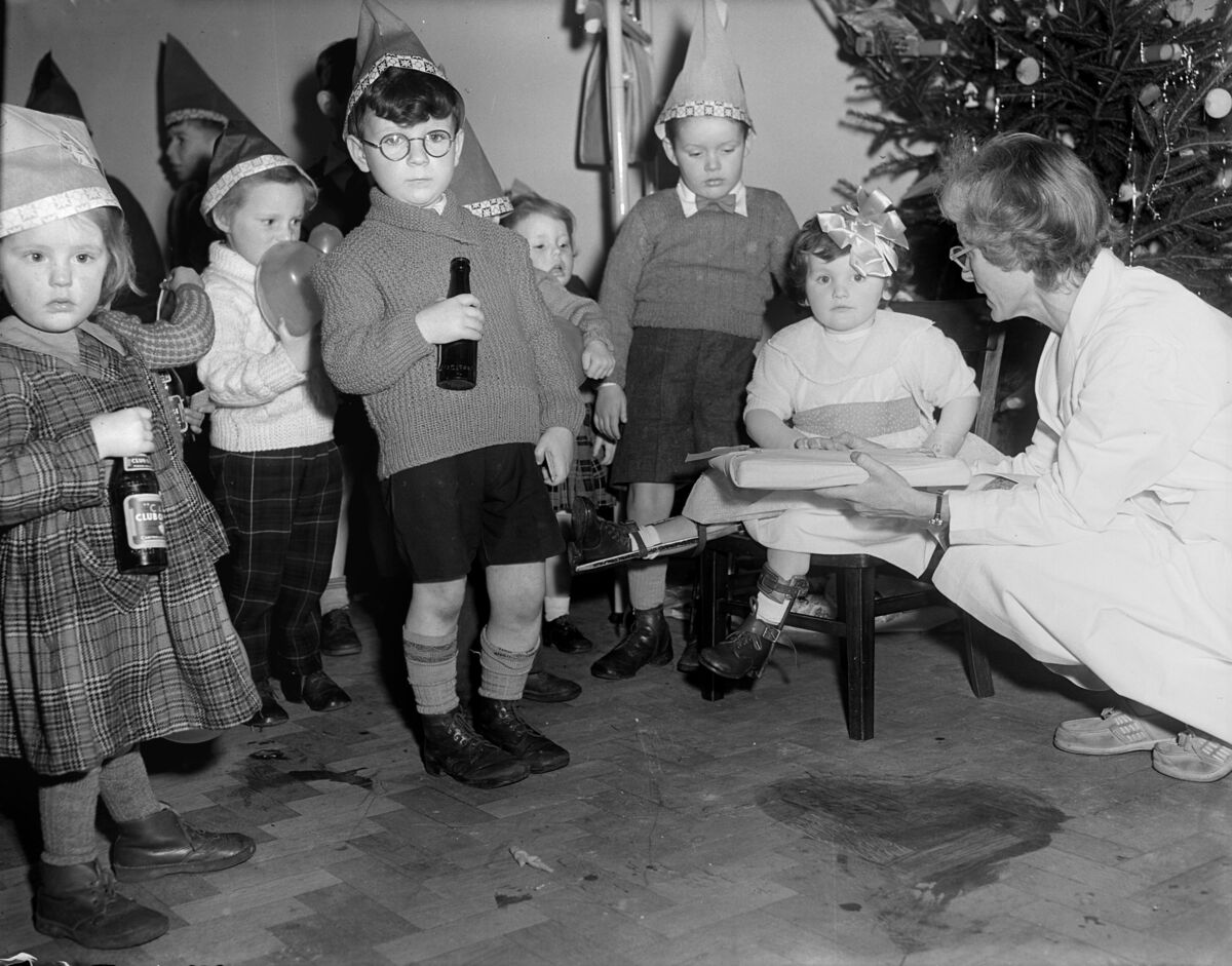 Cork Polio Clinic Christmas Party at City Hall Cork 23/12/58