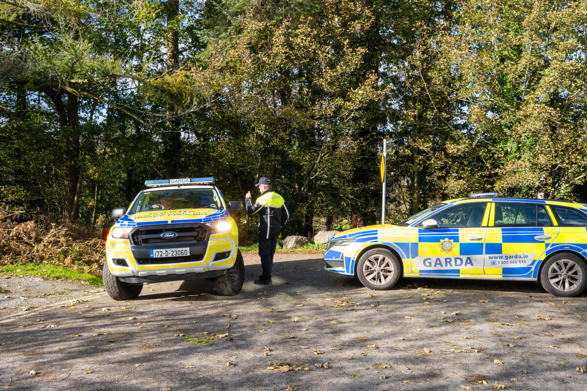 Gardaí at the scene where a body was found in Macroom this morning. Picture by Noel Sweeney Gardaí at the scene where a body was found in Macroom this morning. Picture by Noel Sweeney