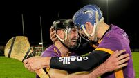 Ronan Hayes ans Brian Hayes celebrates at full time
24/10/2026
