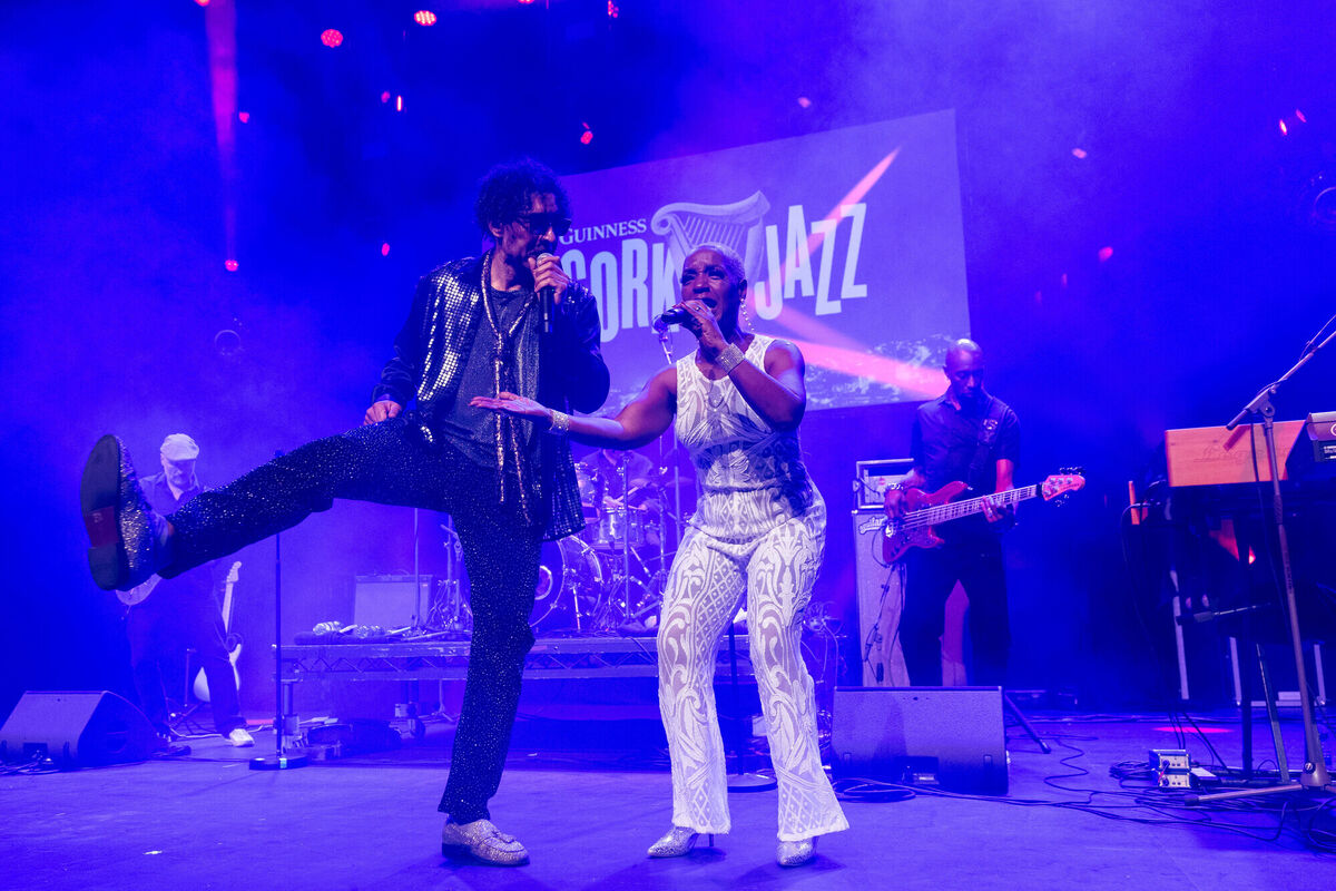 Boney M feat Maizie Williams performing in the Cork Opera House for the Guinness Cork Jazz festival. Picture: Darragh Kane Boney M feat Maizie Williams performing in the Cork Opera House for the Guinness Cork Jazz festival. Picture: Darragh Kane