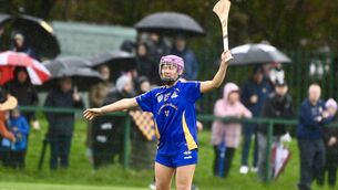 <p>HAT TRICK HERO: Orlaith Cahalane in action for St Finbarr’s. Pic: Larry Cummins.</p> <p>HAT TRICK HERO: Orlaith Cahalane in action for St Finbarr’s. Pic: Larry Cummins.</p>