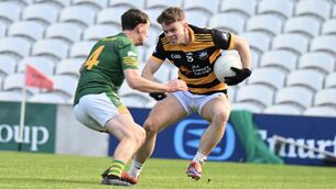 <p> Jack Kelleher, Canovee, looks to shake off the attention of defender Jeff McCarthy, Cobh. Pic: Larry Cummins</p> <p> Jack Kelleher, Canovee, looks to shake off the attention of defender Jeff McCarthy, Cobh. Pic: Larry Cummins</p>
