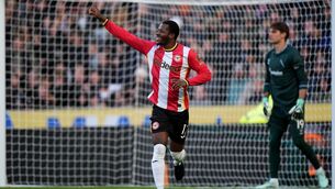 <p>Dango Ouattara hit the equaliser for Brentford (Mike Egerton/PA)</p> <p>Dango Ouattara hit the equaliser for Brentford (Mike Egerton/PA)</p>