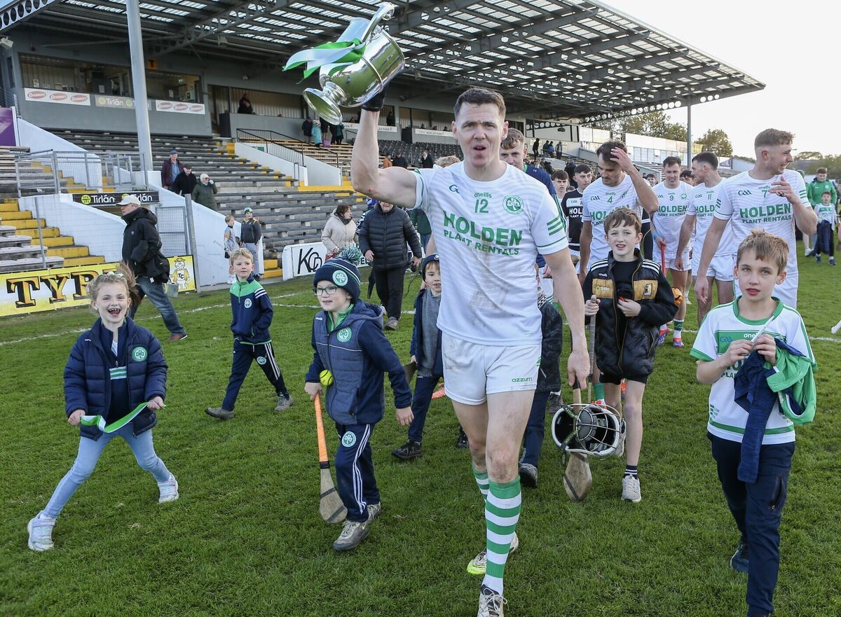 Reid with the Tom Walsh Cup. Pic: Ken Sutton/Inpho Reid with the Tom Walsh Cup. Pic: Ken Sutton/Inpho