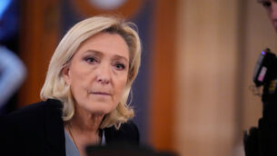 <p>Marine Le Pen said France was living through a period of upheaval but would emerge stronger if it embraced her vision. Picture: Michel Euler/AP</p> <p>Marine Le Pen said France was living through a period of upheaval but would emerge stronger if it embraced her vision. Picture: Michel Euler/AP</p>