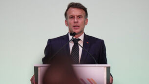 <p>Emmanuel Macron has been accused by trade unions of trying to curb the fundamental French right to protest as the government fast-tracks a bill to make protesters pay for damage caused by vandalism at street demonstrations even if they did not directly cause it themselves. Picture: AP Photo/Brian Inganga</p> <p>Emmanuel Macron has been accused by trade unions of trying to curb the fundamental French right to protest as the government fast-tracks a bill to make protesters pay for damage caused by vandalism at street demonstrations even if they did not directly cause it themselves. Picture: AP Photo/Brian Inganga</p>