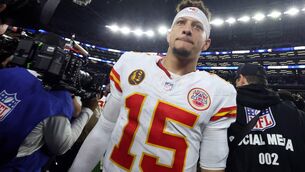 <p>The Kansas City Chiefs’ five-game unbeaten start to the season came to an end with a 20-3 defeat to the Seattle Seahawks on Sunday. Pic: Stacy Revere/Getty Images.</p> <p>The Kansas City Chiefs’ five-game unbeaten start to the season came to an end with a 20-3 defeat to the Seattle Seahawks on Sunday. Pic: Stacy Revere/Getty Images.</p>