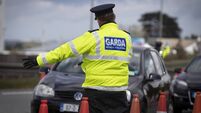 Garda Covid-19 Checkpoint - N7 Motorway, Dublin