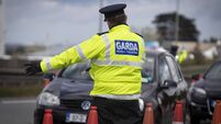 Garda Covid-19 Checkpoint - N7 Motorway, Dublin