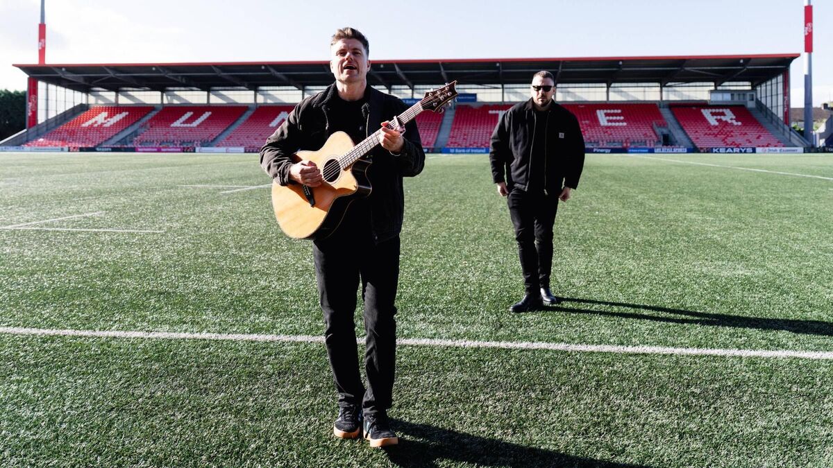 The 2 Johnnies at Musgrave Park for a photocall to promote their summer 2027 gig in Cork. The 2 Johnnies at Musgrave Park for a photocall to promote their summer 2027 gig in Cork.